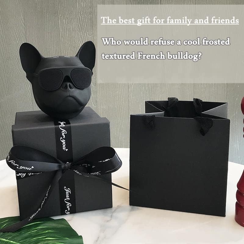 PUSOKEI Wireless French Bulldog Mini Outdoor Portable Speaker with Stereo Super Bass, Personalized Cool Speaker for Home Party, Cafe, Bar - Image 4
